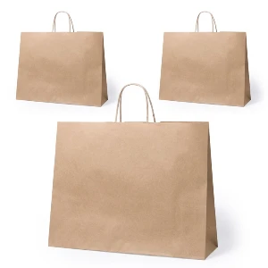 sacose mari din hartie cu burduf de 15 cm 5486