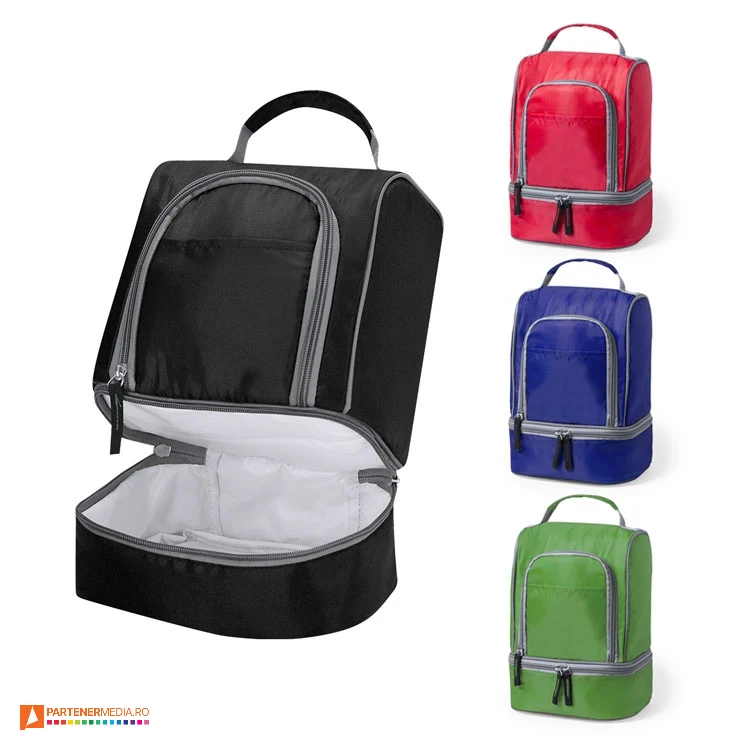 genti promotionale cu 2 compartimente termoizolante 5593 genti promotionale cu 2 compartimente termoizolante 5593 poza 1