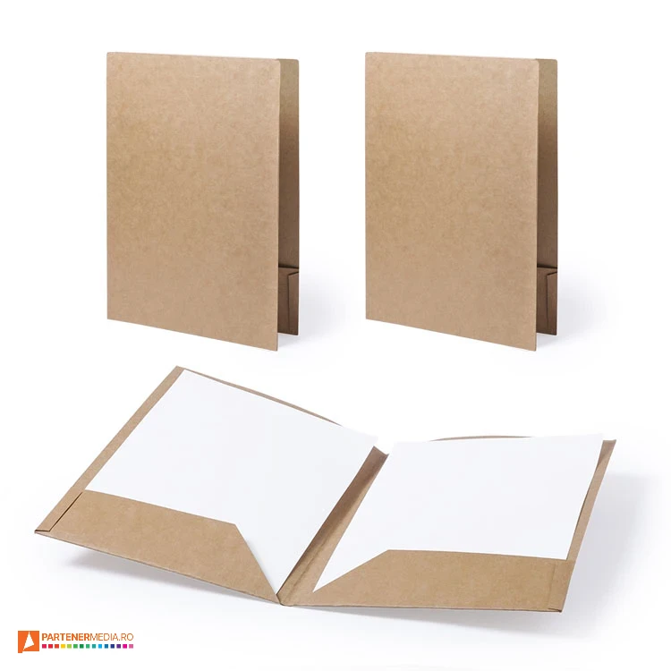 mape a4 din carton reciclat cu 2 buzunare interioare 5629 mape a4 din carton reciclat cu 2 buzunare interioare 5629 poza 1