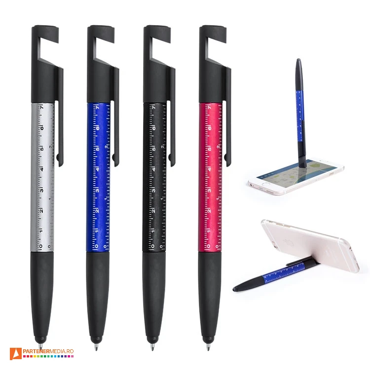pixuri multifunctionale cu touchpen si pasta albastra de scris 5791 poza 1