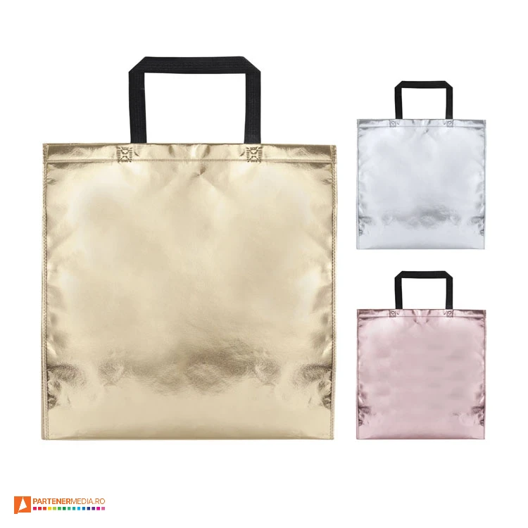 sacose promotionale cu suprafata metalizata colorata 5938 poza 1