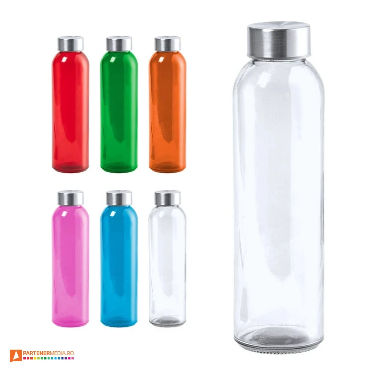 sticle promotionale de 500 ml cu capac metalic argintiu 6314 sticle promotionale de 500 ml cu capac metalic argintiu 6314 poza 1