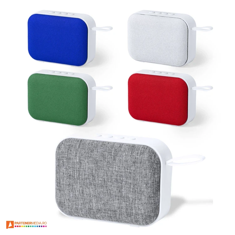 Boxe audio bicolore cu player USB si slot pentru card micro SD boxe audio wireless de 3w cu radio fm 6413