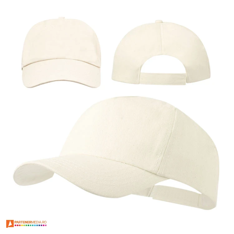 sepci unisex din bumbac organic cu 5 panele 6421 sepci unisex din bumbac organic cu 5 panele 6421 poza 1