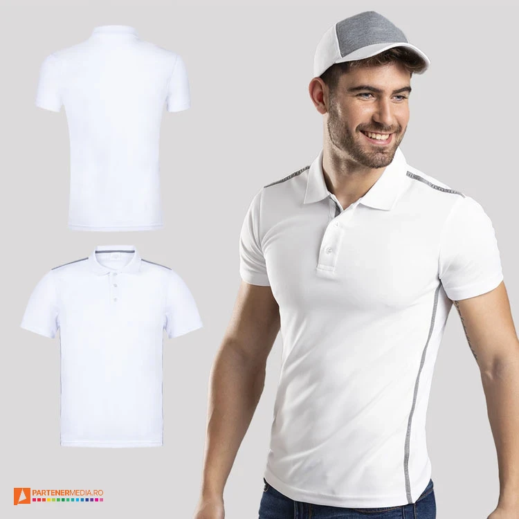 tricouri polo sport din poliester 6460 poza 1
