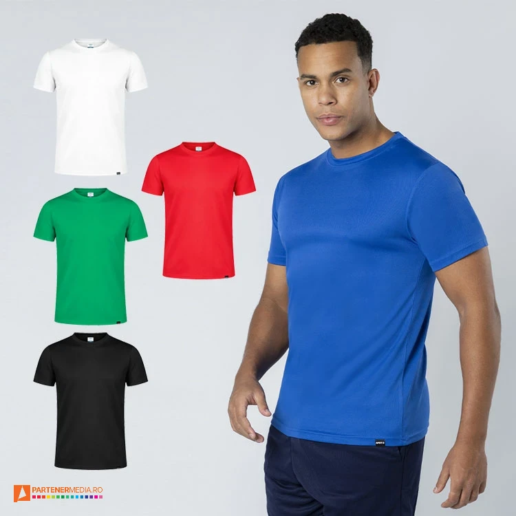 tricouri sport unisex din poliester cu maneci scurte 6461 tricouri sport unisex din poliester cu maneci scurte 6461 poza 1