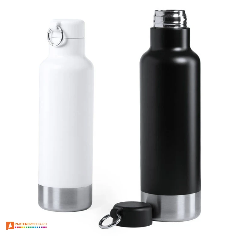 bidoane metalice de 750 ml din otel inoxidabil 6531 poza 1
