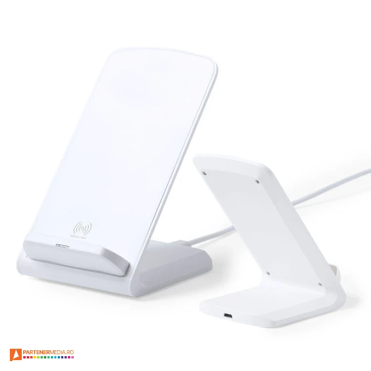 incarcatoare wirelees de 15w din plastic cu suport de telefon 6544
