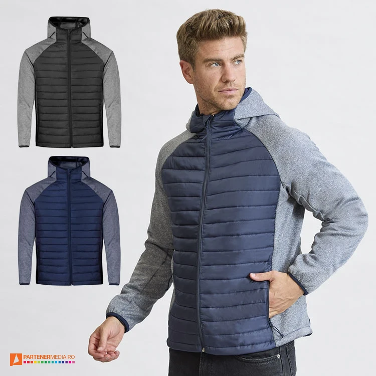 jachete unisex cu gluga si buzunare laterale 6759 poza 1