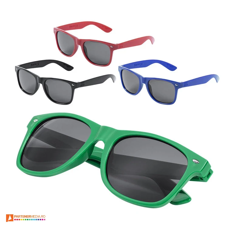 ochelari promotionali din plastic cu design clasic unisex 6811 poza 1