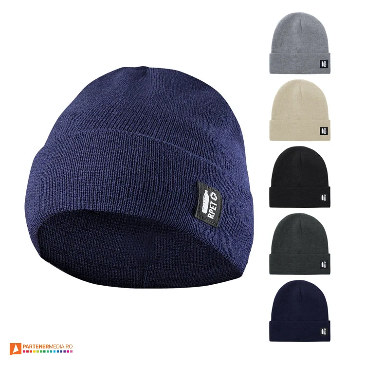 caciuni promotionale unisex din poliester reciclat 6854 caciuni promotionale unisex din poliester reciclat 6854 poza 1