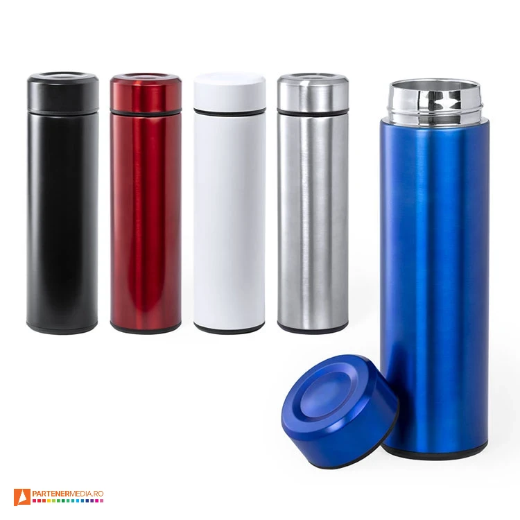 termosuri promotionale cilindrice cu suprafata colorata 6862 termosuri promotionale cilindrice cu suprafata colorata 6862 poza 1