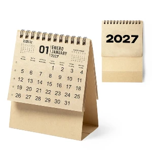 calendare promotionale de birou din carton reciclat 6921