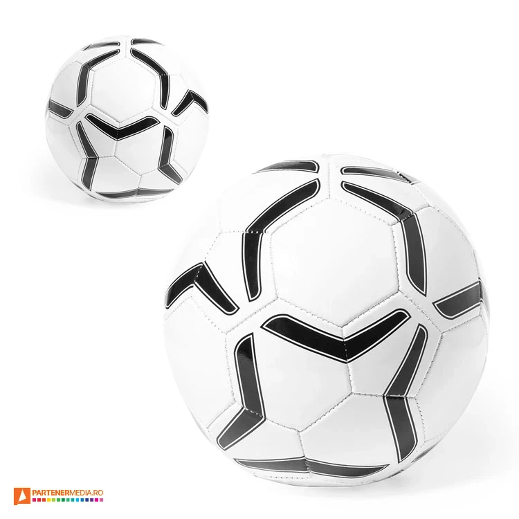 Mingi de fotbal bicolore din imitatie de piele mingi de fotbal promotionale 6967