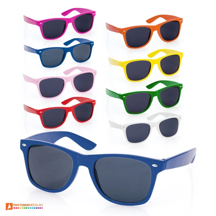 ochelari de soare cu rame colorate din plastic 7000 ochelari de soare cu rame colorate din plastic 7000 poza 1