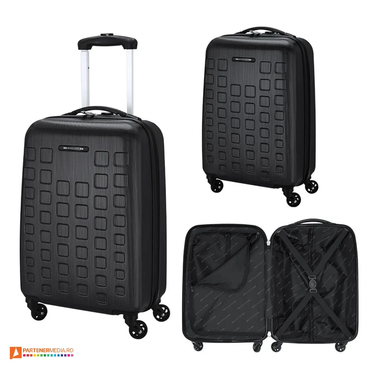 trolere negre antonio miro cu 4 roti 7123 poza 1