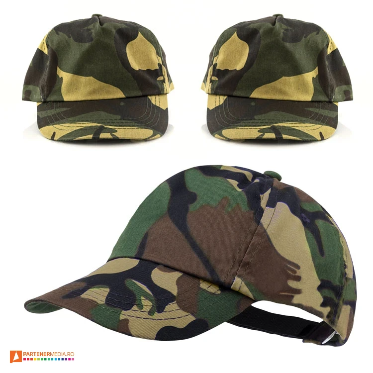 sepci promotionale cu design camuflaj 8080 sepci promotionale cu design camuflaj 8080 poza 1