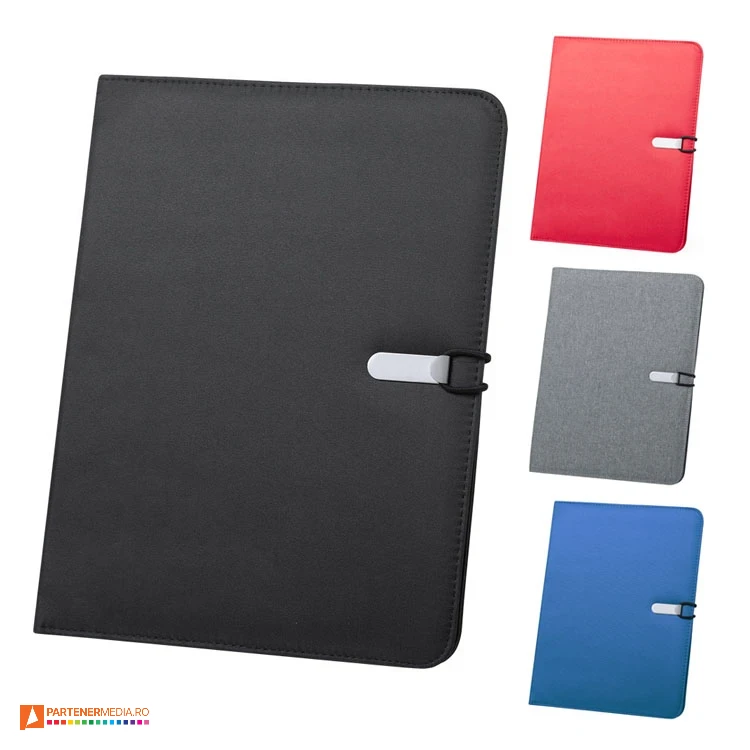 mape a4 promotionale de conferinta cu coperti din poliester 9587 poza 1