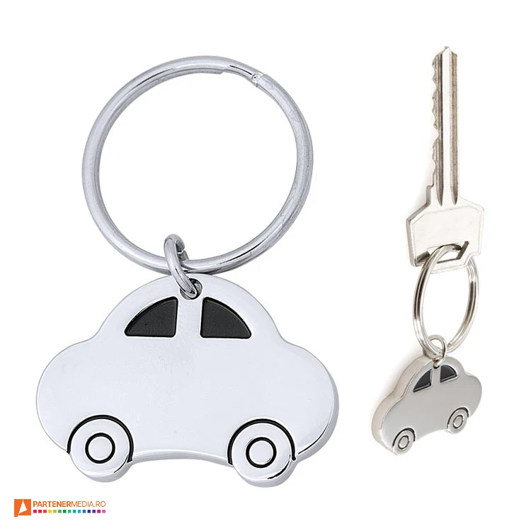 brelocuri metalice promotionale cu forma de masina 9642 poza 1