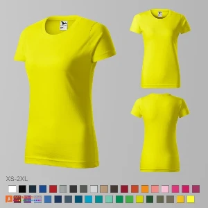 tricouri promotionale galbenedin bumbac pentru dame ad134 poza 11