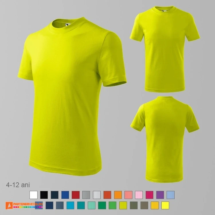 tricouri verde lime pentru copii ad138 poza 23