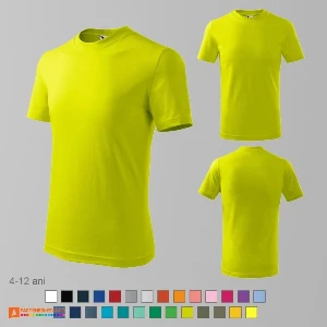 tricouri verde lime pentru copii ad138 poza 23