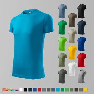tricouri slim fit pentru barbati din bumbac ad143