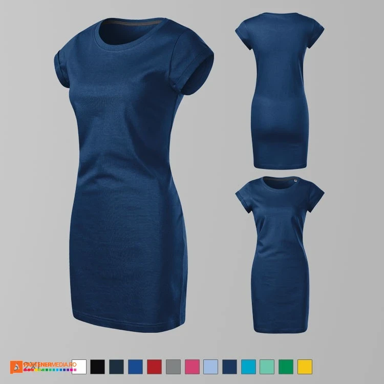 tricouri bleumarin promotionale tip rochie ad178 poza 5
