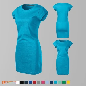 tricouri turquise promotionale tip rochie ad178 poza 12