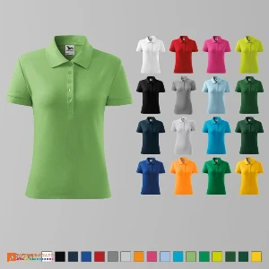 tricouri polo promotionale pentru dame ad213 poza 1