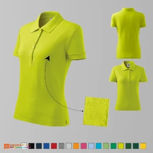 tricouri polo promotionale verde deschis pentru dame ad213 poza 15