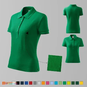 tricouri polo promotionale verzi pentru dame ad213 poza 14