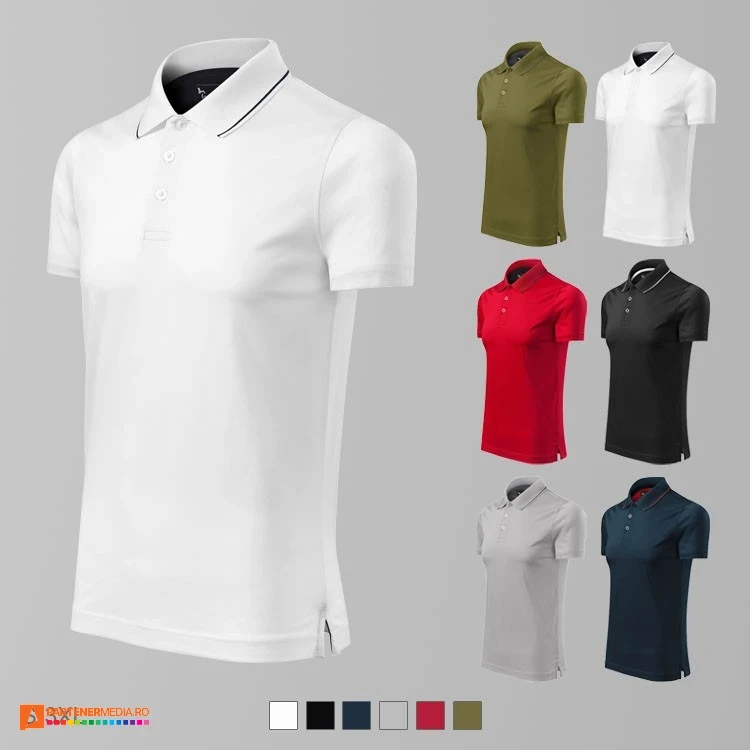 tricouri polo barbatesti din bumbac ad259 poza 1