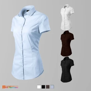 camasi de dama cu maneci scurte ad261 poza 1