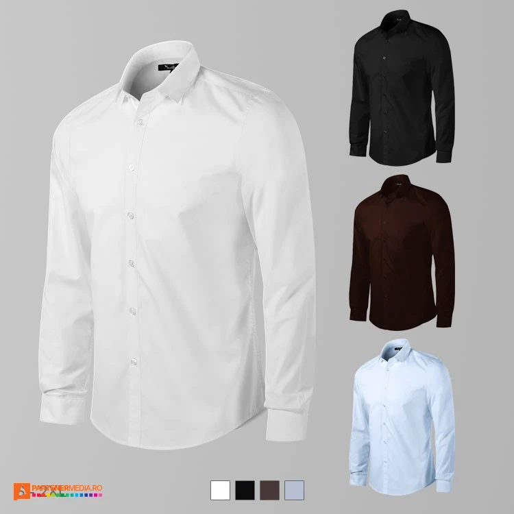 camasi barbatesti promotionale cu maneci lungi ad262 poza 1