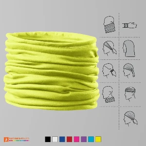 esarfe tubulare verzi din poliester pentru adulti si copii ad328 poza 10
