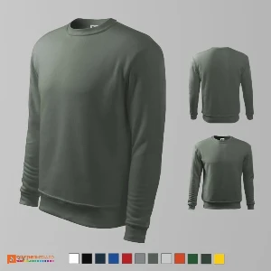 hanorace gri inchis promotionale din bumbac si poliester ad406 poza 8