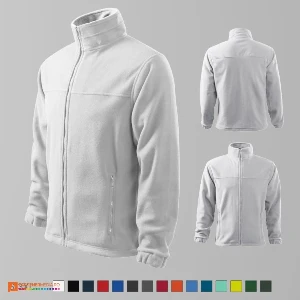 jachete fleece albe promotionale pentru barbati ad501 poza 2