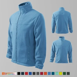 jachete fleece bleu promotionale pentru barbati ad501 poza 4