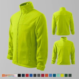 jachete fleece verde lime promotionale pentru barbati ad501 poza 14