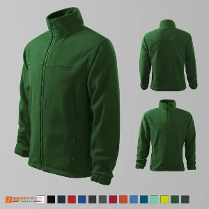 jachete fleece verzi promotionale pentru barbati ad501 poza 13