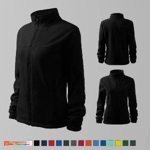 jachete fleece negre pentru dame ad504 poza 8