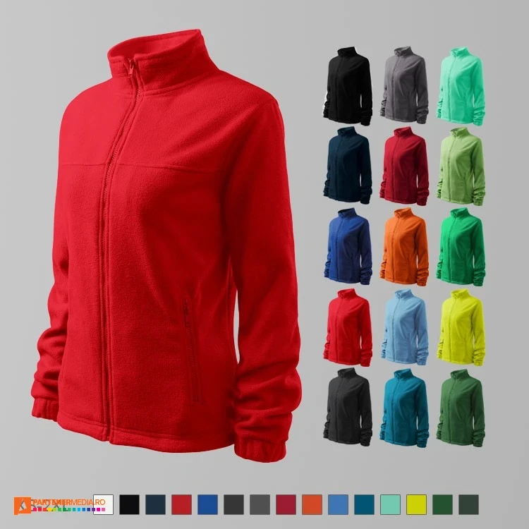 jachete fleece promotionale pentru dame ad504 poza 1