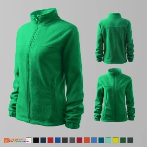 jachete fleece verzi pentru dame ad504 poza 12