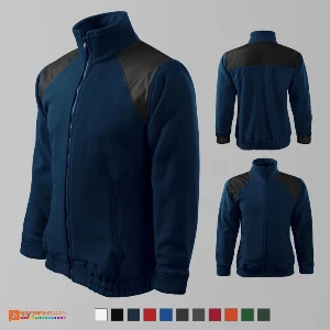 jachete bleumarin fleece unisex din poliester ad506 poza 4
