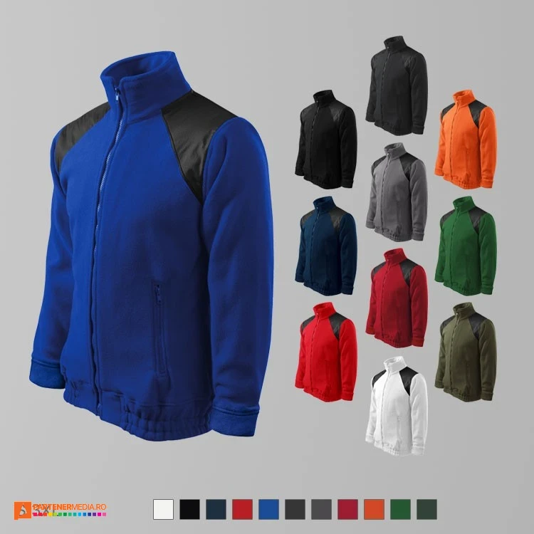 jachete fleece unisex din poliester ad506 poza 1