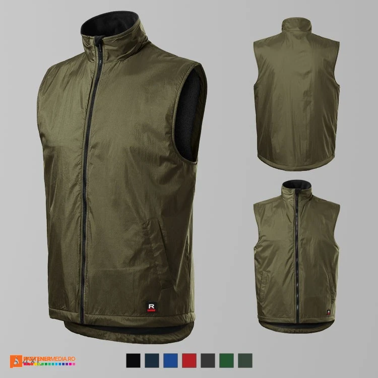 veste impermeabile khaki cu captuseala ad509 poza 5