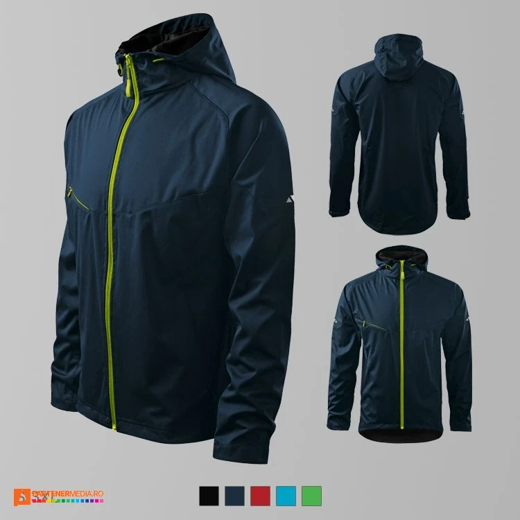 jachete softshell barbatesti bleumarin ad515 poza 2