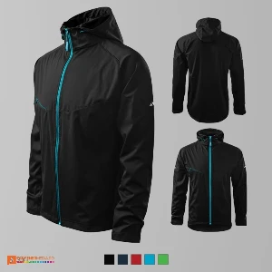 jachete softshell barbatesti negre ad515 poza 3