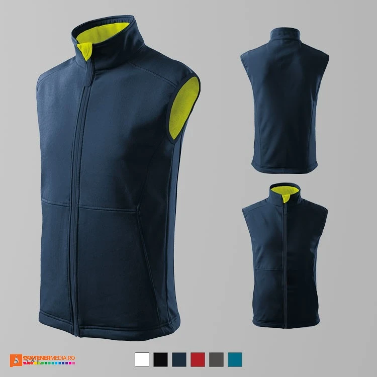 veste softshell barbatesti bleumarin ad517 poza 3
